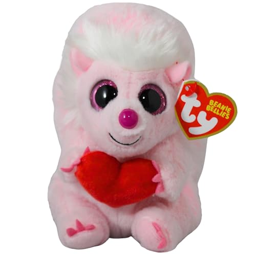 Ty Beanie Bellies Cheesecake The Pink Valentine Hedgehog - 6'