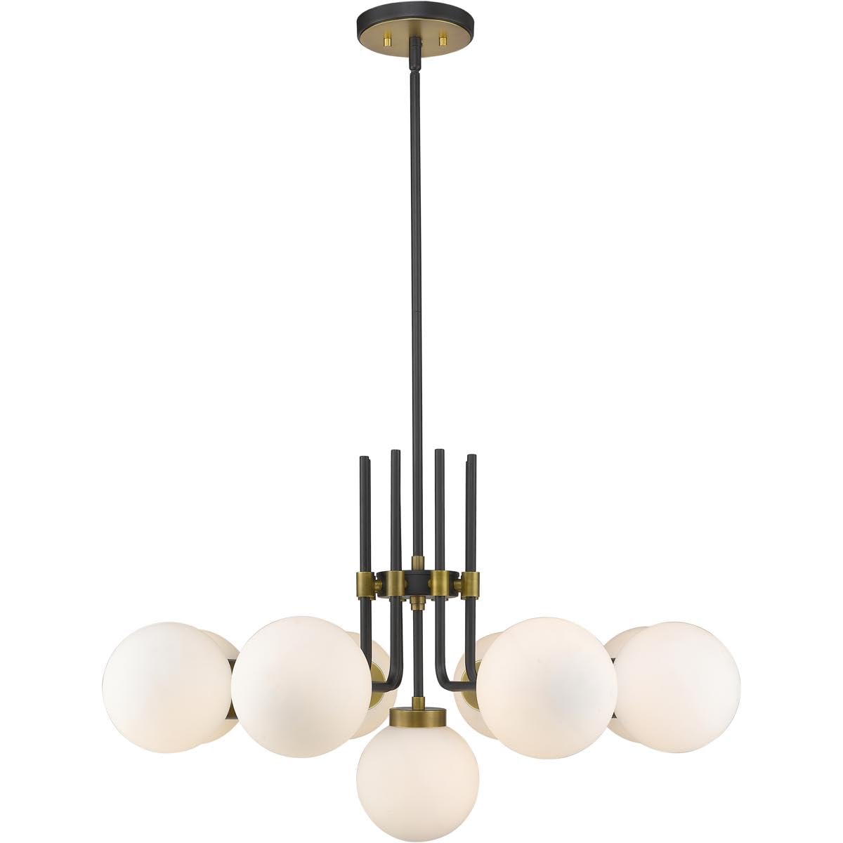 Z-Lite 477-9MB-OBR Parsons Chandelier, 9-Light 540 Total