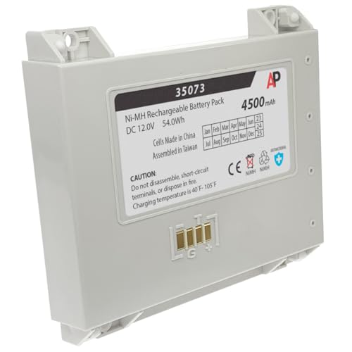 Replacement Battery for BD Alaris/Cardinal Health CareFusion, Point of Care, PC Unit (PCU) 8000, 8015, 8100, 8110, 8220, 8300, 8600-13% Higher Capacity