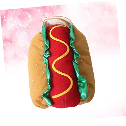 Disfraz de perro Alasum Hot dog XXS miniatura 3