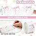 Whaline 500Pcs Pink Bow Thank You Sticker Watercolor Bowknot Paper Decal Cute Adhesive Seal Sticker Decor for Party Favor Small Business Supplies, 1.5 in