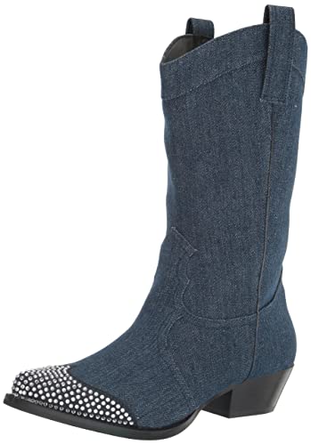 KARL LAGERFELD Lakota-Western Boo Escarpins pointus à talon pour femme tendance