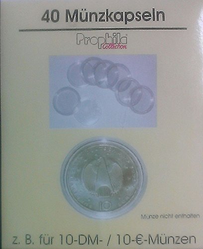 40 capsule portamonete Prophila 33 mm ad esempio