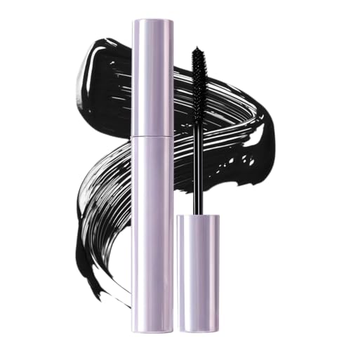 Image of Mascara for Older Women, New Long Lasting Curl Mascara, Smudge-Resistant Lengthening and Volumizing Mascara with Curl for Daily Wear, Water Resistant Lightweight Tubing Mascara for Women (Black 1pc)
