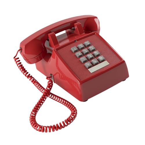 Teléfono tradicional retro de alta gama con elegante acabado para adorno de hogar 3