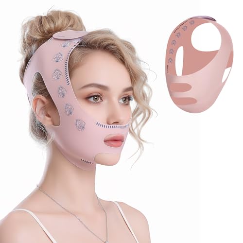 Geruicee V Linien Gesichtsmaske Wiederverwendbar