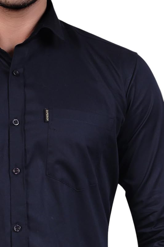 Image of Men's Slim Fit Twill Formal Shirt