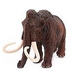 SanDoll恐竜 フィギュア リアル 模型 ジュラ紀 20㎝級 爬虫類 迫力 肉食 子供玩具 プレゼント ディスプレイ (マンモス)