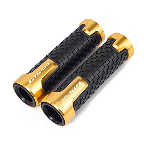 Poignées de moto anti vibration 22mm CNC or pour SYM GTS 300I