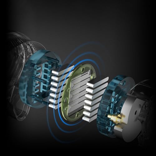 Image of Linsoul KZ PRX 4th Generation Flat Drive High-end In-Ear In-Ear Earbuds with Reclosable Design, Balanced 3-Frequency Sound Quality Expression, Ergonomic Design Earphones, Adopts Powerful N52 Magnet