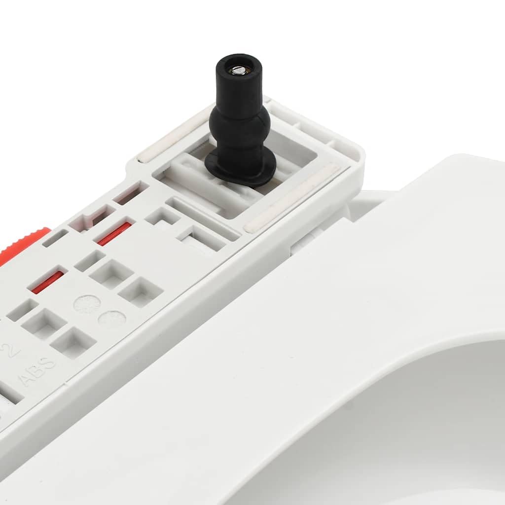 Deska sedesowa wolnoopadająca, konstrukcja Quick-Release, biała, do WC, Softclose, zdejmowana, trwała, uniwersalna, stabilna, łatwa w utrzymaniu, nadaje się do łazienki