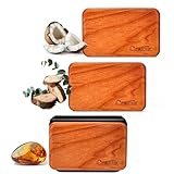 Car Air Freshener - Wood Air Freshener - Car Odor Eliminator for Visor Clip-Variety Scent Refill, Vehicle Scent Diffuser for Cabin, Truck & SUV - Pack of 3 (Teak-Amber-Cabana)-CLIP INCLUDED