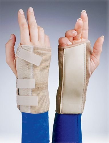 FLA 6" Cock-Up Elastic Wrist Brace Immobolizer Support Small Right