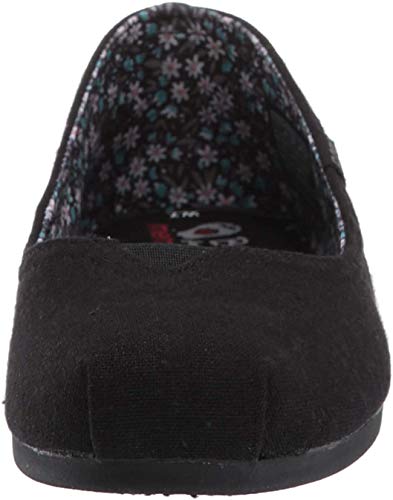 Skechers BOBS Women's Bobs Plush-Linen Back Ballet Flat2
