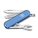 Price comparison product image Victorinox Classic SD Mini Swiss Army Knife, Camping Pocket Knives, 7 Functions, Blade, Keyring, Light Blue