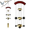Wind Chimes for Outside, Copper Windchimes Outdoors Memorial for Women, Men, Birthday Festival Gifts, Housewarming Gifts, Temple Wind Bell Garden Decor for Outside Yard Decorations Outdoor Home Decor