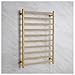 Wall Mounted Waterproof Heated Towel Warmer and Drying Rack Electric Thermostatic Bathroom Heated Towel Radiator,Stainless Steel Heated Towel Dryer Heater with 10 Heated Bars