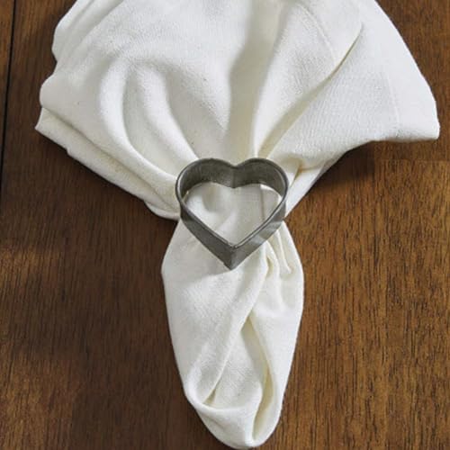Set de 4 servilletas de tela cuadradas beige miniatura 5