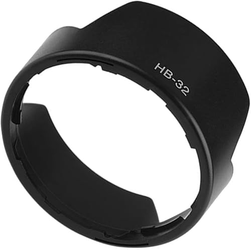 HB-32 Parasol para Nikon AF-S DX Nikkor 0.709-5.512 in f/3.5-5.6G ED VR, AF-S DX 0.709-4.134 in f/3.5-5.6G ED VR, AF-S DX 0.709-2.756 in/3.5-4.5G