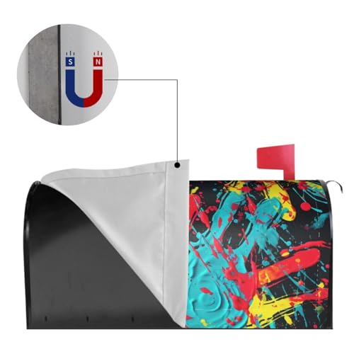 Housse de boîte aux lettres imprimée grand format 65cm - 6