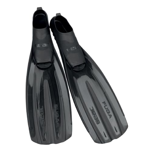 Seac Fuga, Aletas para Buceo, Snorkel y Apnea con Pieza de Pie, para Adultos, Fabricadas en Italia miniatura 3