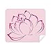 Flower Lotus Flower Pattern Cleaning Cloth Screen Cleaner 2pcs Suede Fabric