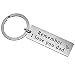 XYBAGS Fathers Day Idea for Dad from Son Daughter - Remember I Love You Dad Keychain, Birthday Christmas Personalized Gift for Papa