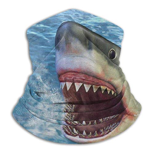 Great-White-Shark-Jumping-Water-Balaclava-Womens-Bandana-Balaclava-Mens-Neck-Warmer-Tube-Face-Scarf-Sweatband-Hatliner