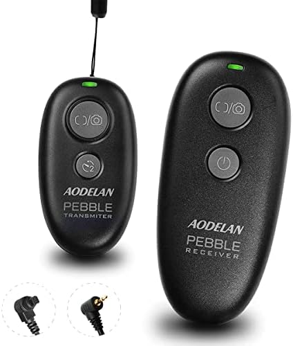 Camera Remote Control Wireless Shutter for Canon EOS RP, R6, ROS RP, Rebel T6, T7, T5, T3, SL2, 5D Mark II, 5d Mark iii, 5d Mark iv, 6D Mark II, 7d Mark ii, 7D Series, 5D Series; for Fujifilm X-T3