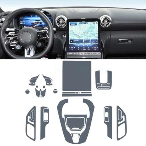 Película protectora invisible para mantener impecable el interior del Benz SL 2