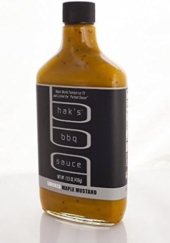 Haks BBQ Smoked Maple Mustard Flavor Sauce44; 6 pack