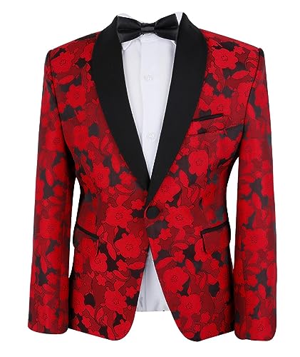 Costume de smoking floral garçon coupe sur mesure pour silhouette parfaite