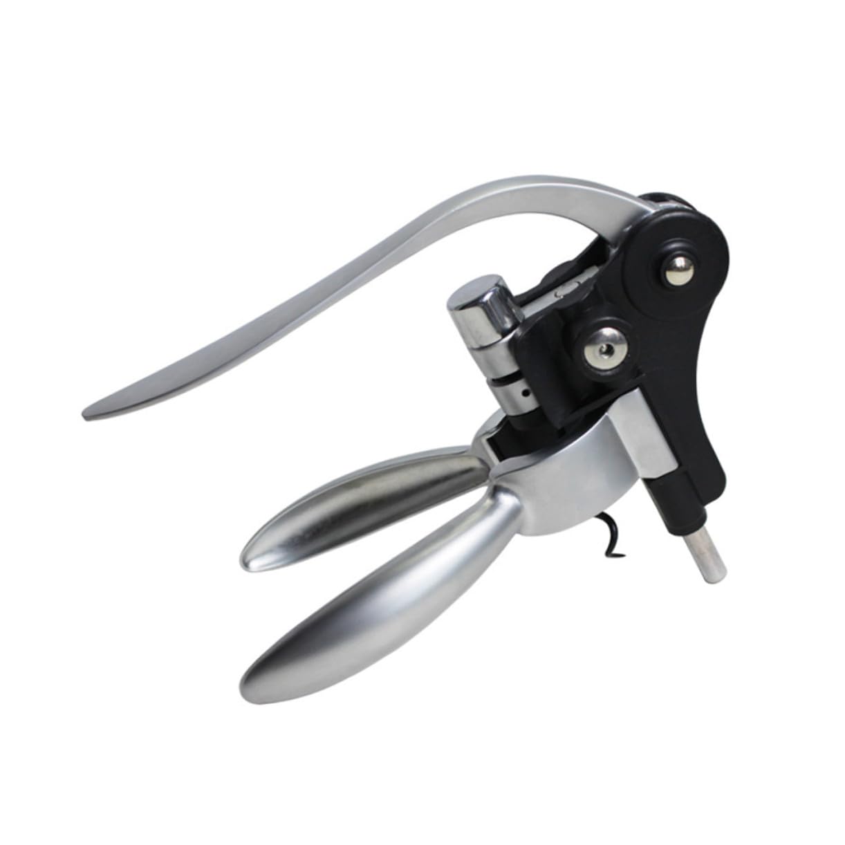 Bouchon pour bouteille de vin et tire-bouchon compact ergonomique