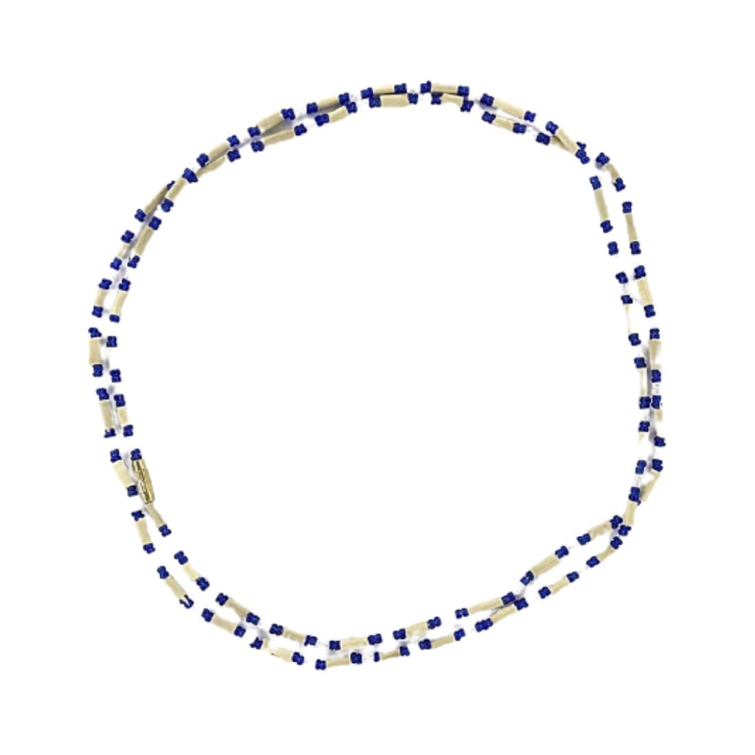 MAYAPURI Unisex Two Layer Tulsi Kanthi Mala/Tulasi Mala Or Holy Basil Necklace (Blue) For Unisex Adult (B09KJCZFPL) Amazon Price History, Amazon Price Tracker
