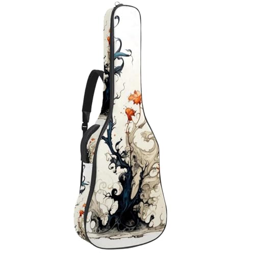 Housse de guitare acoustique de 101,6 cm avec couche de protection premium