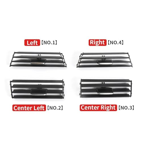 Bouches d'aération BMW Série 3 E90 clip de réparation de ventilation - 6