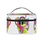 Peinture De Couleur De Coq De Poulet Trousse Sac de Maquillage Toilette Cas Voyage Sac Organisateur Cosmétique Boîtes pour Les Femmes Filles