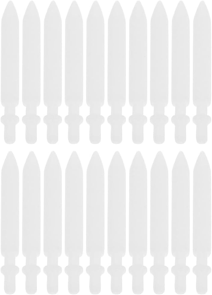 TEHAUX 80 Pcs Marker Pen Tip Acrylic Marker Painting Pen Nips Marker Tip Replacement Nibs 0.7mm Pen Nibs Marker Pen Refills Nibs for Paint Pen Student White Nylon Consumables Portable