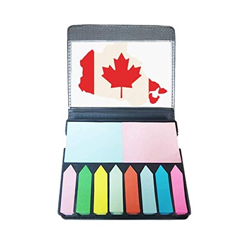 Boîte à marque-page drapeau Canada cadeau idéal pour lecteur