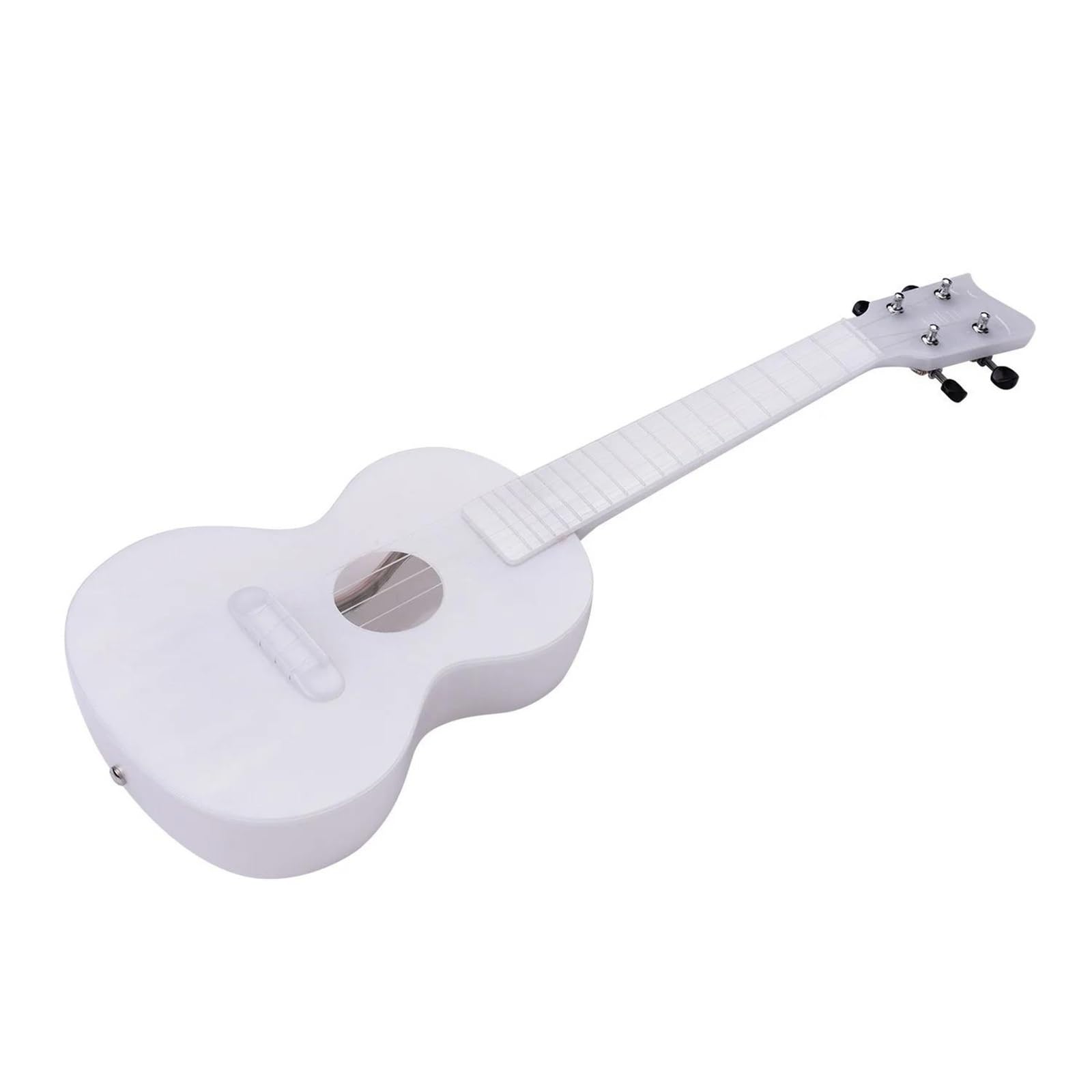 Ukulele Set 23 Zoll Ukulele Mit Farbenfroher LED Beleuchtung Carbon Saiten Gigbag Und USB Ladekabel