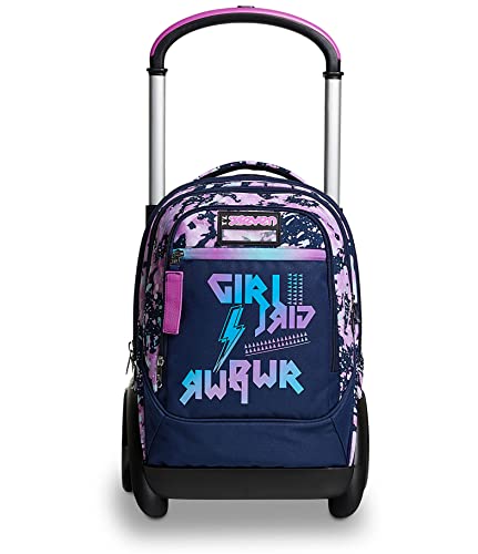 TROLLEY TYRE SEVEN DRAWINGPIN GIRL