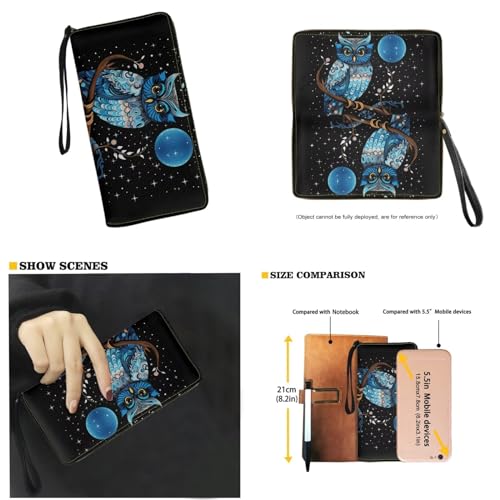 Lotusorchid Purse and Wallet Set, Large Tote and Wallet Set for Women, Lightweight Purses Set3