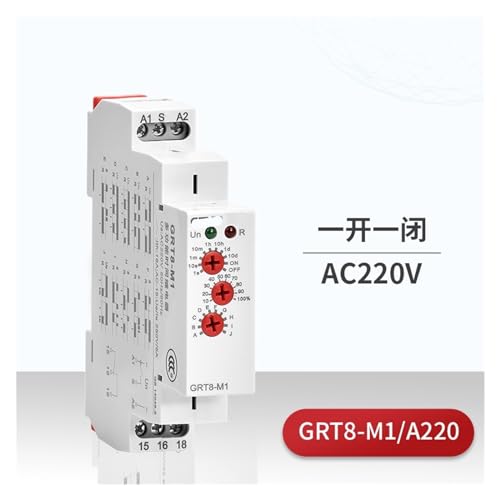Relé de tiempo multifuncional para automatizar la iluminación y ventilación del hogar AC 220V 2