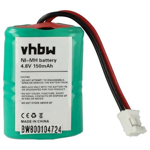 vhbw Akku kompatibel mit Dogtra FieldTrainer SD-400, Transmitters SD-400S Hundehalsband Hunde-Trainer (150mAh, 4,8V, NiMH)