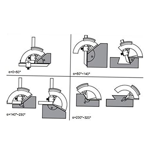 Goniómetro Precisión 320° DOITOOL para Carpintería miniatura 7
