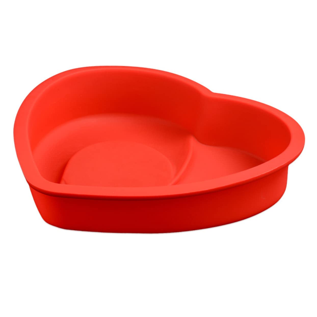 ABOOFAN 3pièces Moule à Gâteau Silicone Antiadhésif Moule Rond Pour Mousse Et Couleur Aléatoire Pour Desserts Pâtisseries
