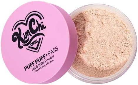 Kimchi Chic Beauty Puff Puff Pass Set & Bake Powder - Translucent