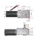 Respicefinem DC 12 V Getriebemotor mit Getriebe, Hohe Torsionsgeschwindigkeit, Reduzieren Sie den elektrischen Getriebemotor Reversibler Schneckengetriebemotor 8mm (12V 400rpm)