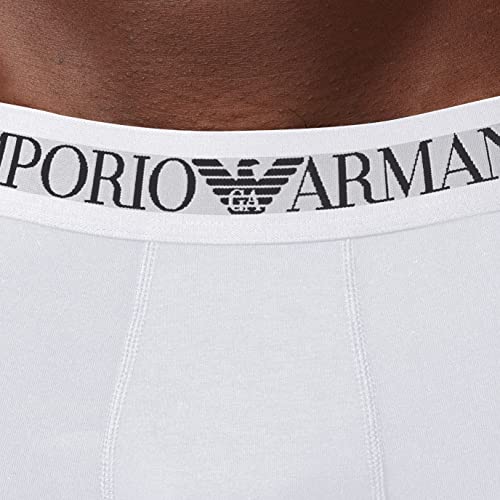 Emporio Armani Premium Stretch Cotton Men's Boxer Trunk, White3