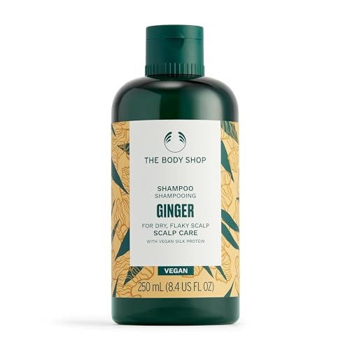 BEAUTY BRATS The Ginger Scalp Care Shampoo For Dry Flaky Scalp With Vegan Silk Protein 250ml with (free B lip scrub worth 7 usd)